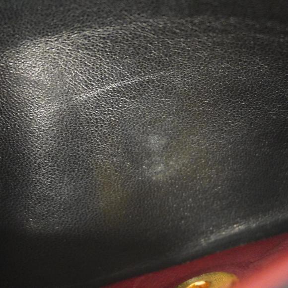 Chanel Shoulder Bag Matelasse W Flap Chain Lambskin Black Gold Hardware Women's - Picture 8 of 13